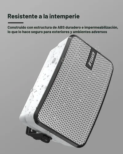 Miniatura 5 de Inwa Altavoces Bluetooth para exteriores, IPX5 resistente al agua de 400 W, potente sistema de sonido para interiores y exteriores, sincronización