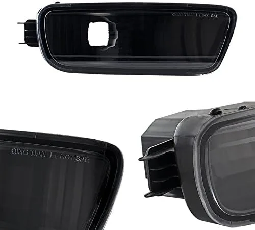 Miniatura 4 de AKKON - Para faros delanteros negros 01-04 Toyota Tacoma Pickup Truck Faros delanteros + Luces de señal de esquina Juego de 4 piezas