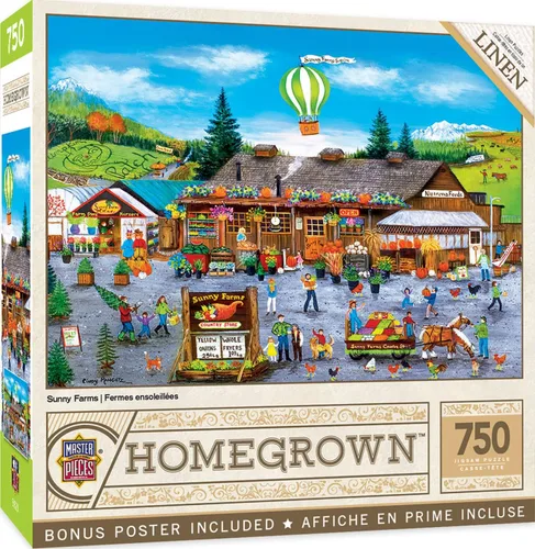 Miniatura 10 de Masterpieces Rompecabezas de 750 piezas para adultos y familia - Country Pickens - 18 x 24 pulgadas