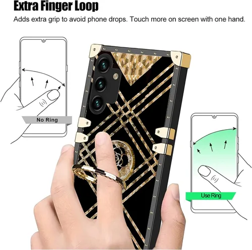 Miniatura 3 de Funda para Samsung Galaxy A13 5G, a13 5G/4G/A04S, funda para teléfono para mujer, a prueba de golpes, TPU retro, elegante, clásico, de lujo