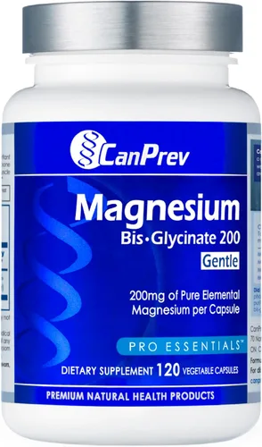 Miniatura 14 de CanPrev Bisglicinato de magnesio suave 200 mg, 240 cápsulas V-Caps suministro de 240 días - Suplemento de magnesio elemental puro, apoya la función