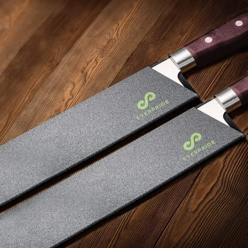 Miniatura 5 de EVERPRIDE Juego de protectores de cuchillos de chef de 14 pulgadas (juego de 2 piezas) fundas largas para cuchillos de chef, duraderas, sin BPA