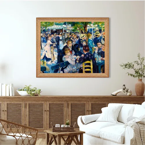 Miniatura 214 de A&T ARTWORK Campo de trigo con cipreses de Van Gogh Las reproducciones de arte clásico mundial, impresiones en lienzo giclée para decoración
