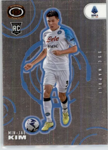 Panini Chronicles Dynagon Serie A #280 Min-jae Kim SSC Napoli RC Rookie Card 2022-23 - Tarjeta oficial de fútbol en estado crudo (NM o mejor)