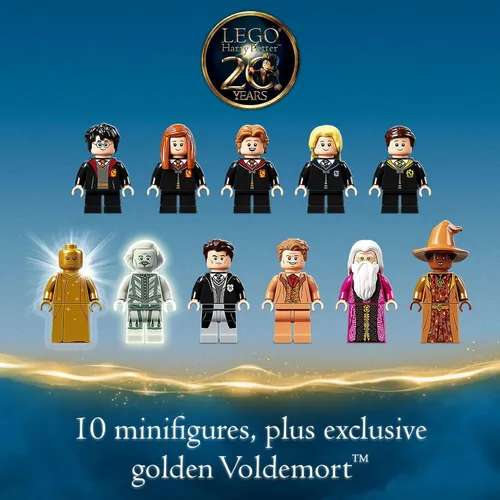 Miniatura 5 de LEGO Harry Potter Hogwarts Chamber of Secrets 76389 - Juguete de castillo con el gran salón, juego de modelos de 20 aniversario con minifigura