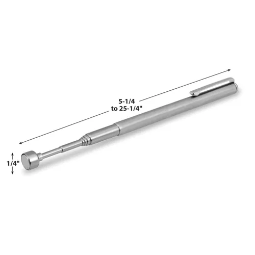 Miniatura 3 de Performance Tool W9100 Herramienta magnética de recogida de 3 libras, se extiende 25 pulgadas