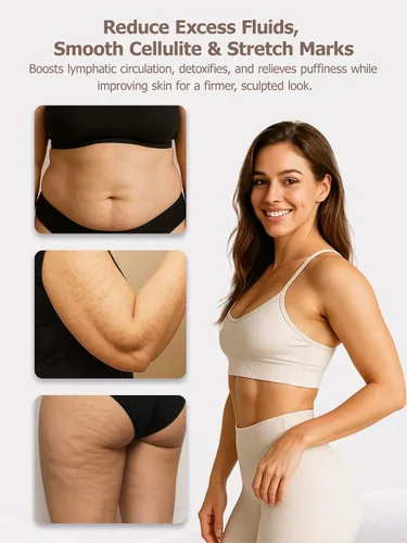Miniatura 3 de DiDEER Masajeador de Drenaje Linfático y Herramienta de Masaje Anticelulítico, para Piernas, Brazos y Abdomen, Cuerpo, Ayuda a Reducir Estrías