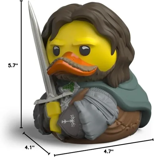 Miniatura 4 de TUBBZ Edición en caja: El Señor de los Anillos - Figura de vinilo de pato de goma para cosplay de Aragorn
