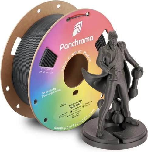 Miniatura 31 de Polymaker Panchroma Filamento de impresora 3D PLA negro, 0.069 in, carrete de 2.2 libras, fácil de imprimir, impresión de alta velocidad, sin