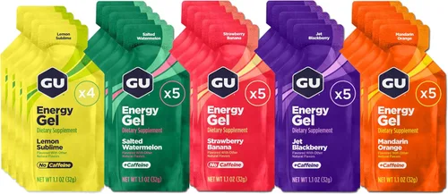 Miniatura 32 de GU Energy Original Sports Nutrition Gel Energético, Vegano, Sin Gluten, Kosher y Sin Lácteos, Energía Portátil para Cualquier Entrenamiento, 24