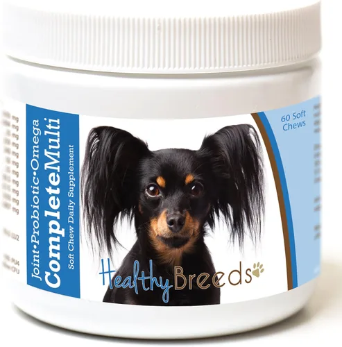 Miniatura 79 de Healthy Breeds Pug todo en uno multivitamínico suave masticable 60