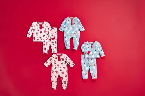 Miniatura 2 de Mud Pie Pijama de Papá Noel para bebé niño