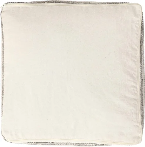 Miniatura 7 de REDEARTH · Puf acolchado otomano con relleno, textura de almacenamiento, cubo de bolsa de frijoles, reposapiés para sala de estar, dormitorio
