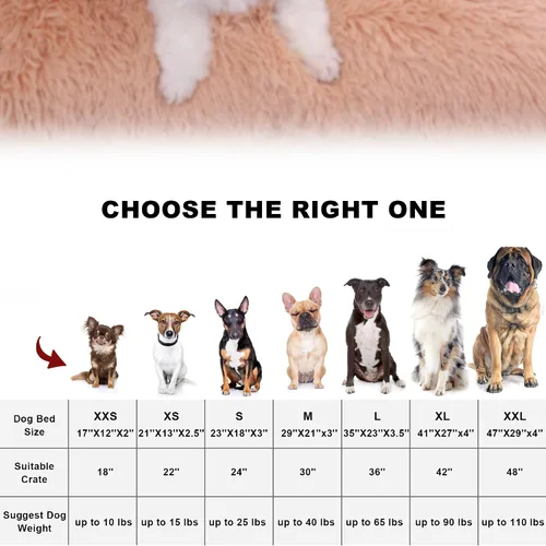 Miniatura 7 de Bedfolks Cama Impermeable para Jaula de Perro, Cama de Felpa para Perros con Funda Lavable Extraíble, Almohadón de Jaula de Perro de Piel Sintética