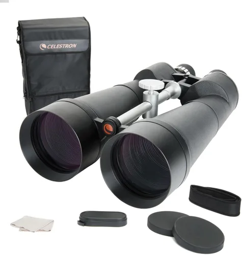 Celestron SkyMaster - Prismáticos 25x100 – Binoculares de apertura gigante para astronomía de cielo profundo y visión de larga distancia – Óptica