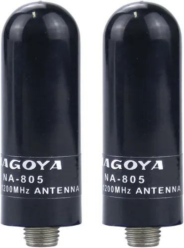 NA-805 Antena corta universal Walkie Talkie Antena de repuesto para radios PUXING Kenwood HYT UV5R (paquete de 2) | 2.0 in Ultra-corto | 2.15/3.0