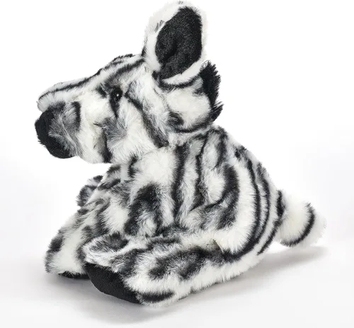 Miniatura 5 de The Petting Zoo Peluche de cebra, regalos para niños, animales salvajes del zoológico Onez, juguete de peluche de cebra de 9 pulgadas