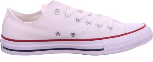 Miniatura 7 de Converse All Star Chuck Taylor - Tenis de moda de caña baja para hombre, blanco (Optical White)