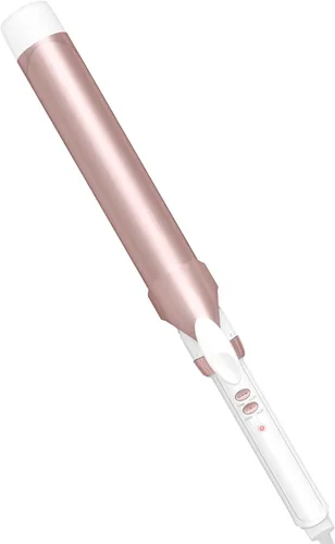 Miniatura 14 de Conair Rizador de cerámica doble de 1 ¼ pulgada, barril de 1 ¼ pulgada crea rizos sueltos, rizador de pelo para uso en cabello medio y largo