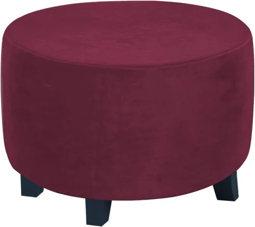 Miniatura 30 de H.Versailtex. - Funda de terciopelo elástico ajustable, rectangular, para taburete o caja de almacenamiento,1 pieza, elástica, ajustable