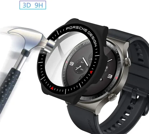 Miniatura 3 de Compatible con Huawei Watch GT 2 Pro Protector de pantalla Ultra Delgado HD Vidrio Templado Protector de Pantalla Protección General Electroplate