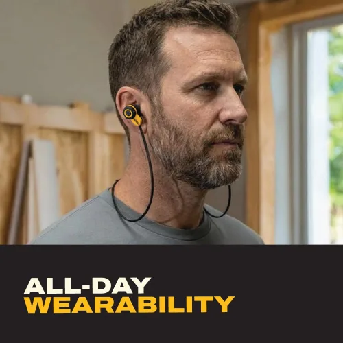 Miniatura 5 de DEWALT Cordón antipérdida para auriculares TWS y TWS ANC – Cable de seguridad duradero para un ajuste seguro y fácil acceso, correa de cuello