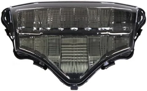 Miniatura 4 de Luces traseras LED secuenciales integradas Lente de humo para Yamaha FZ6 2004-2009