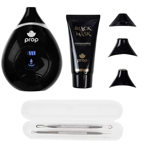 Paquete de vacío removedor de puntos negros: limpiador de poros, exfoliante, removedor de acné, succión facial y mucho más. Mascarilla facial y