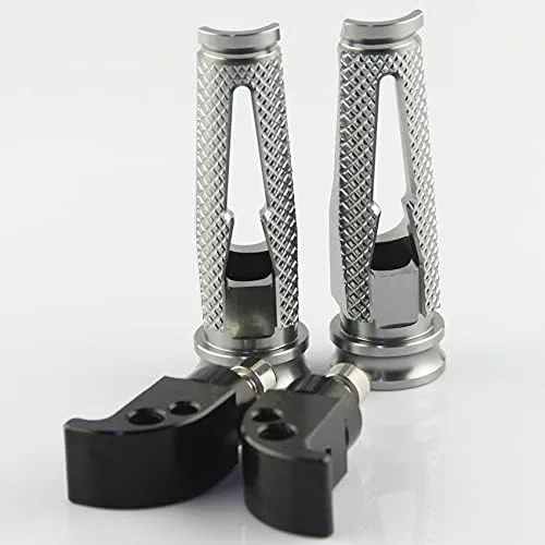 Pedales para reposapiés trasero de motocicleta para Yamaha 5WX-F7431-00-00 5WX-F7441-00-00, 5WX-F7431-01-00 5WX-F7441-01-00, para Yamaha FZ1 FZ1N