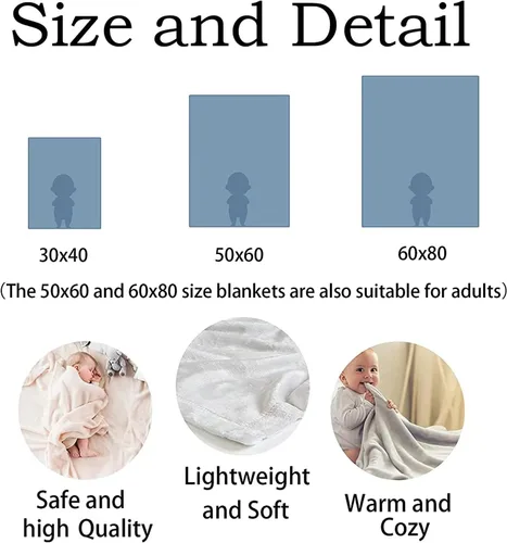 Miniatura 2 de Dr.TOUGH Mantas personalizadas con nombre, mantas para bebés personalizadas para niñas, niños y adultos, mantas y sábanas con monograma, regalo