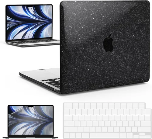 Miniatura 17 de IBENZER Funda para MacBook Air de 13 pulgadas 2026 2025 2024 2023 2022 M4 A3240 M3 A3113 M2 A2681, funda rígida con cubierta de teclado ScreenFilm