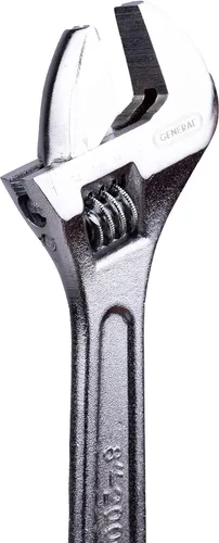 Miniatura 7 de General Tools Juego de llaves ajustables, 3 piezas, plata