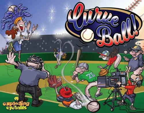 Miniatura 4 de Curve Ball - Juego de cartas de béisbol para fanáticos del béisbol, familias y niños