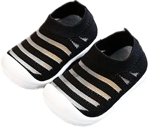 Miniatura 2 de Zapatos chirriantes para bebés, niñas y niños, de malla transpirable, antideslizantes, para primeros pasos