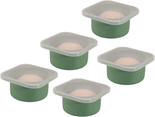 Miniatura 15 de Recipientes individuales de almacenamiento de masa de 16.9 fl oz con tapa hermética, ideal para pizza napolitana, bola de masa redonda, fermentación