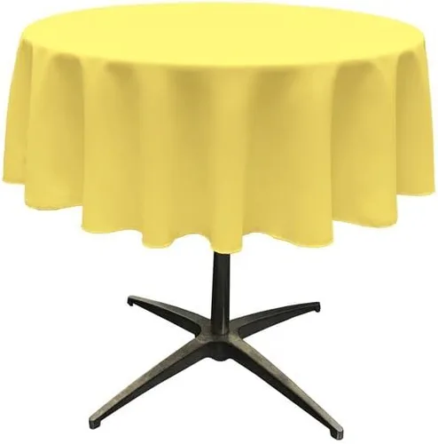 Miniatura 4 de by ADD&Ship - Mantel redondo de poliéster de 30 pulgadas (verde manzana)