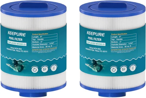 Miniatura 7 de PAS50SV-F2M - Filtro de repuesto para bañera de hidromasaje Artesian Spas, 06-0005-12, 6CH-502, 06-0006-12, Filbur FC-0311, XLS-604, AR50, AK-9016