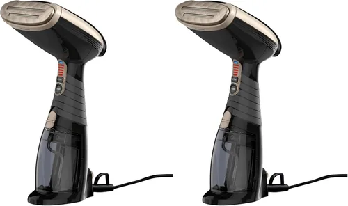 Conair Vaporizador de mano para ropa, Turbo ExtremeSteam 1875W, diseño portátil de mano, vapor penetrante fuerte, exclusivo de Amazon en negro