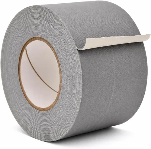 Miniatura 25 de WOD - Cinta adhesiva negra de grado profesional, fabricada en Estados Unidos, 1 pulgada x 50 yardas, sin residuos pegajosos, cables, no reflectante