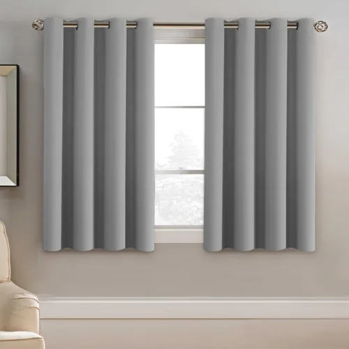 Miniatura 170 de H.VERSAILTEX - Cortinas blackout con aislamiento térmico y ojales en la parte superior, para patios, puertas correderas y división de habitaciones