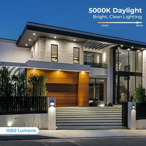 Miniatura 3 de GvvooHome - Bombillas LED de inundación PAR38 para exterior, equivalente a 100 W, 1050 lm, 5000 K, luz blanca de día, 13 W, intensidad regulable