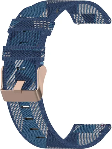 Miniatura 3 de Correa de reloj Fossil Sport de 1.61 pulgadas, correa de repuesto de nailon de liberación rápida de 0.71 pulgadas para mujer Fossil Gen 4 Venture