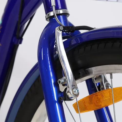 Miniatura 6 de Triciclo para adultos de 24 pulgadas, bicicleta de tres ruedas de 7 velocidades con cesta grande, bicicletas cómodas para recreación, compras
