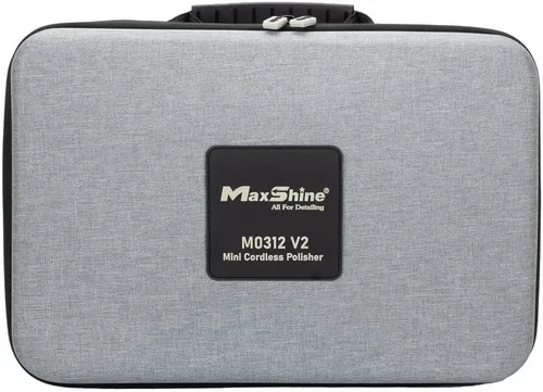 Miniatura 9 de Maxshine Mini pulidora inalámbrica profesional de 3 piezas con kit de compuesto de corte y pulido (M0312 V2) - Ligero (1.93 libras), 6 velocidades
