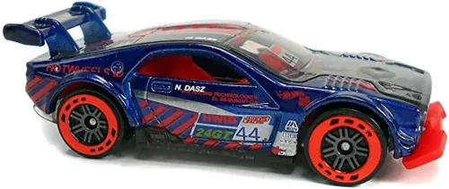 Miniatura 2 de Hot Wheels id Vehículos de identificación única Blue Power 24-GT