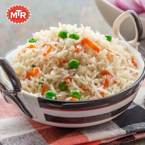 Miniatura 6 de MTR Listo para comer: Pulao de verduras - Paquetes de arroz para microondas para comidas instantáneas - Arroz delicioso y nutritivo listo en minutos