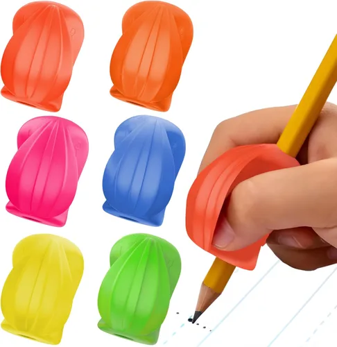 Miniatura 10 de The Pencil Grip Agarres para Lápices, El Agarre Cruzado, Ayuda de Escritura Ergonómica Metálica Para Diestros y Zurdos, Agarres de Lápices Metálico.
