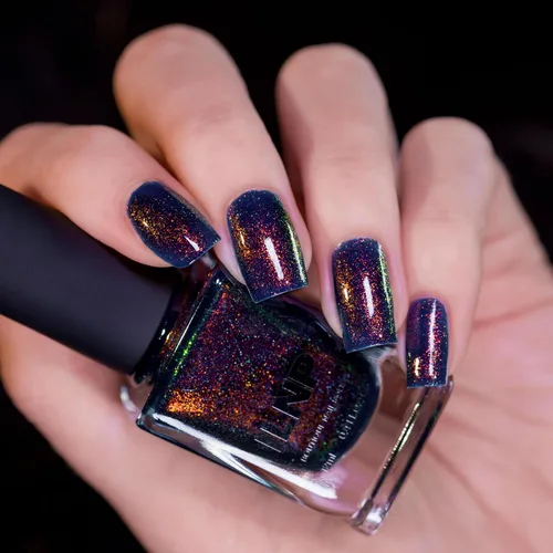 Miniatura 3 de ILNP Comet - Esmalte de uñas Cosmic Blue Shimmer
