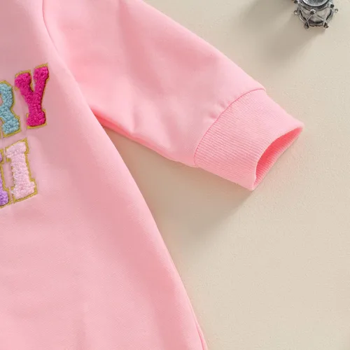 Miniatura 55 de FYBITBO Ropa de bebé niño niña Santa manga larga mono mameluco recién nacido primera Navidad traje de una pieza