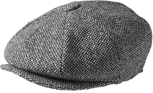 Miniatura 16 de Peaky Blinders Gorra plana de lana estilo Newsboy de 8 piezas para hombre